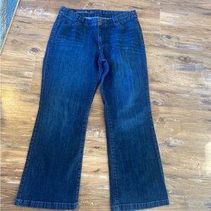 eddie bauer jeans size 16 curvy